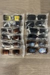 Set de 12 gafas de sol rectangulares