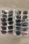 Set of 12 butterfly sunglasses