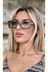 Set of 12 rectangular sunglasses