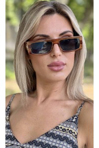 Set of 12 rectangular sunglasses