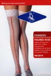 Heart veil stockings