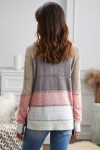 Multicolored vest with long sleeves