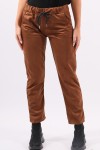 Pantalon ample marron