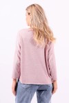 Loose pink sweater