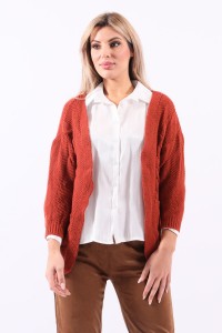 Rust Knit Vest