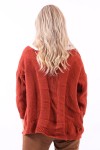 Rust Knit Vest