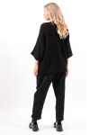 Black oversized cardigan