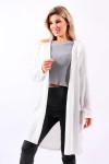 Gilet ample blanc