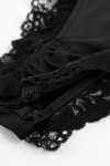 Black lace bodysuit