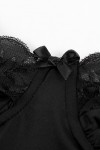 Black lace bodysuit
