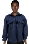 Sleeveless jumper and navy blue overshirt - 2-pack