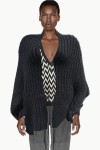 Black knit dress and cardigan - Set of 2 products