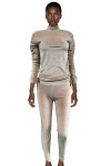 Beige sweater and pants set - Set of 2 products