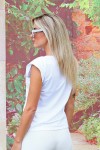 white tank tops with cap pattern