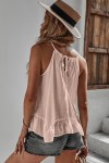 Pink top with straps