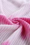Débardeur rose en maille à imprimé tie-dye