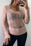 sweater made of wool and mohair