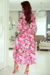 Pink patterned dress