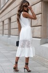 vestido de encaje blanco