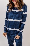 Pijama Tie & Dye azul y blanco