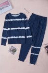 Pijama Tie & Dye azul y blanco
