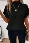 negro sleeveless sweater
