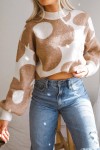 Cameland white  floral sweater