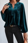 Velvet blouse