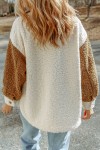 brown and white mustache jacket