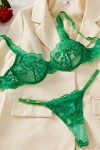 Green lingerie set