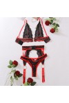 Ensemble de lingerie en dentelle noire