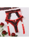 Ensemble de lingerie en dentelle noire