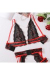 Ensemble de lingerie en dentelle noire