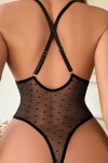 Black lace bodysuit