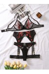 Black sexy lingerie set