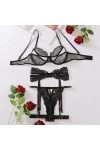 Ensemble de lingerie sexy rouge