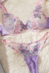 Sexy lilac lingerie set