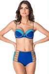 2-piece swimsuit - blue