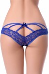 Blue sexy lace panties