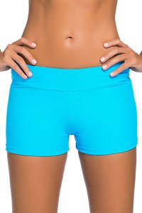 Light blue beach shorts