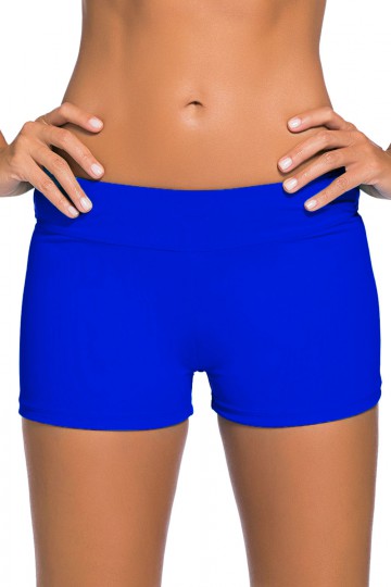 Blue beach shorts