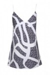 Scattered Zebra Print Short Dress