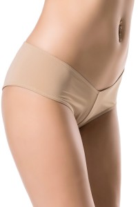 Shorty taille basse beige