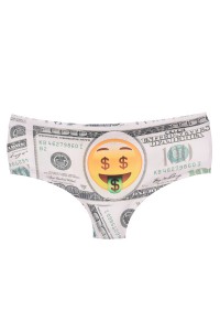 culotte 3D smiley dollar