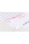 White and pink panties