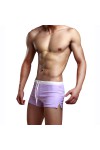Men's purple Boxer swimsuit