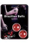 2 bolas de frutos silvestres brasileños