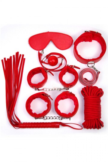 Kit bondage rouge