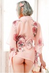 Kimono court rose