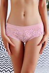 Culotte taille basse rose